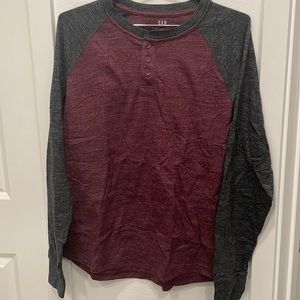 GAP Long Sleeve Henley